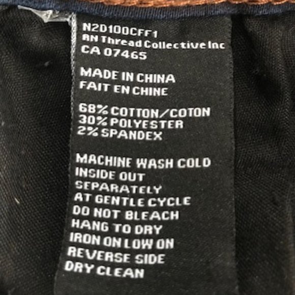 Numero Skinny Leg Dark Wash Mid Rise Jeans - Picture 8 of 8